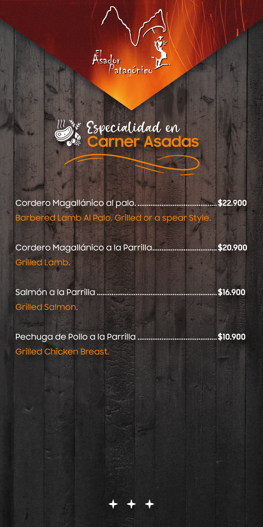 Especialidad en Carnes Asadas
